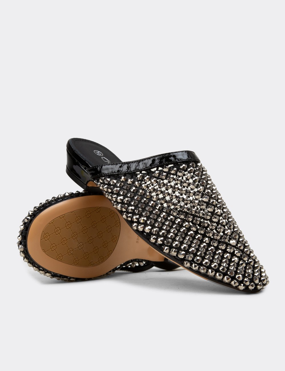 Women's Black Mule - 26467ZSYHC02