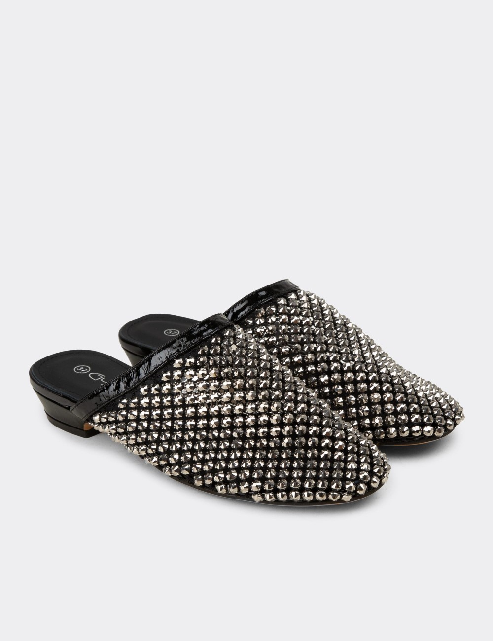Women's Black Mule - 26467ZSYHC02