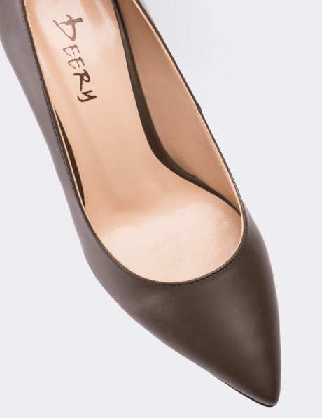 Green Stiletto Pump