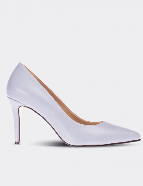 Blue Stiletto Pump