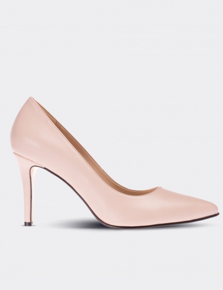Beige Stiletto Pump
