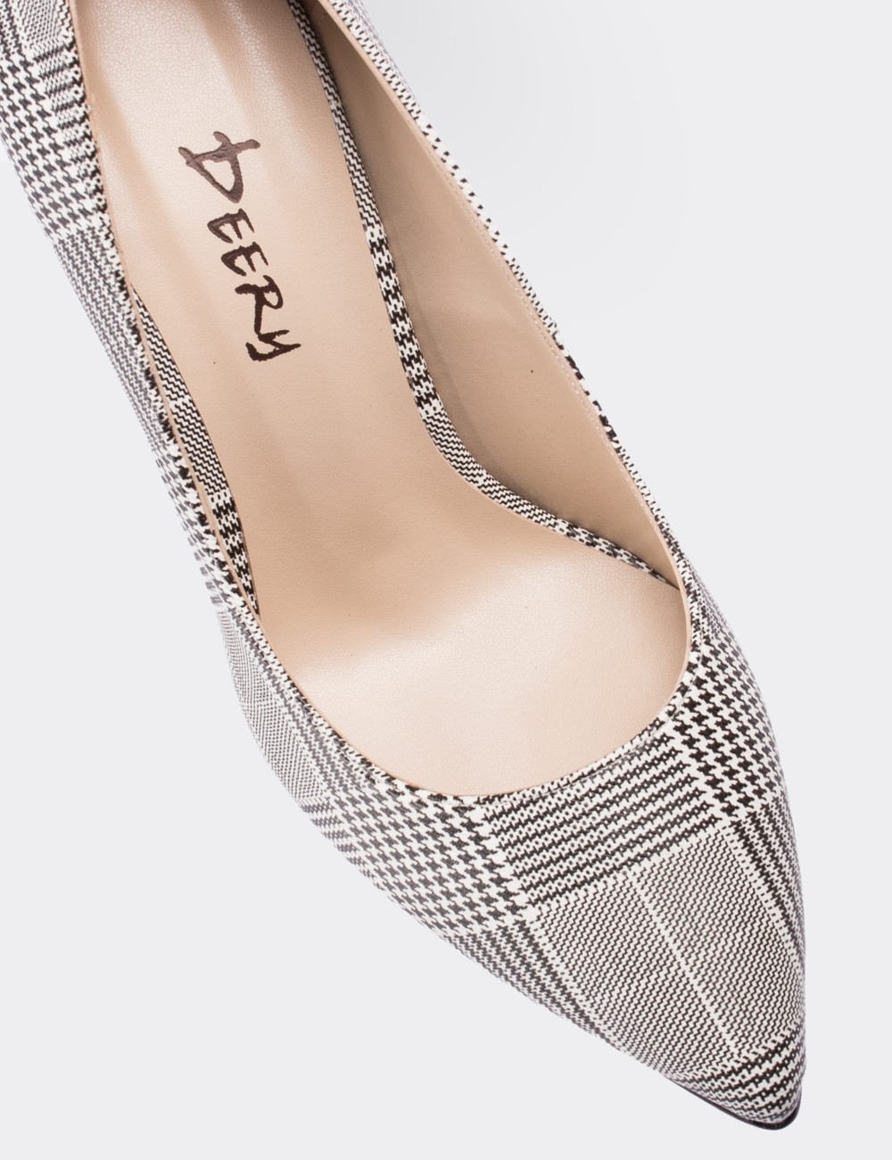 White Leather Pumps - 02029ZBYZM02