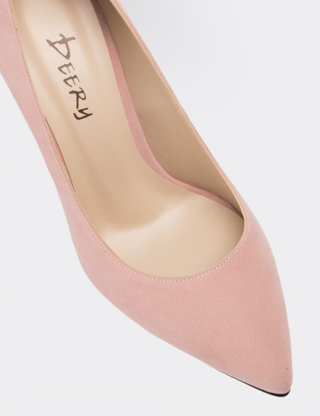 Pink Suede Pump