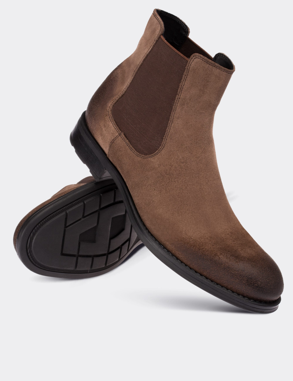 mink suede boots
