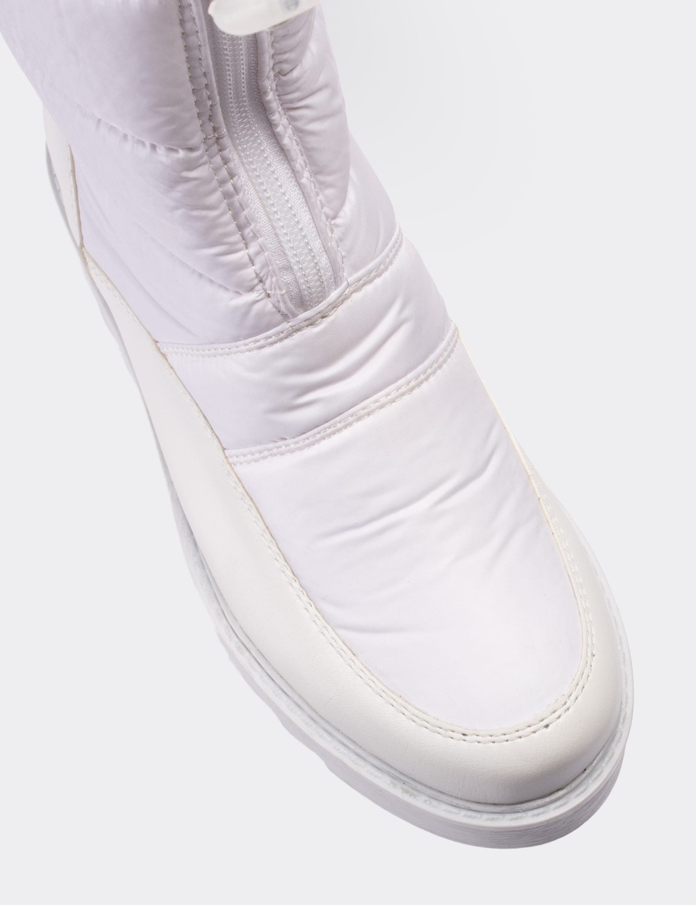 White Snow Boots - 30555ZBYZT01