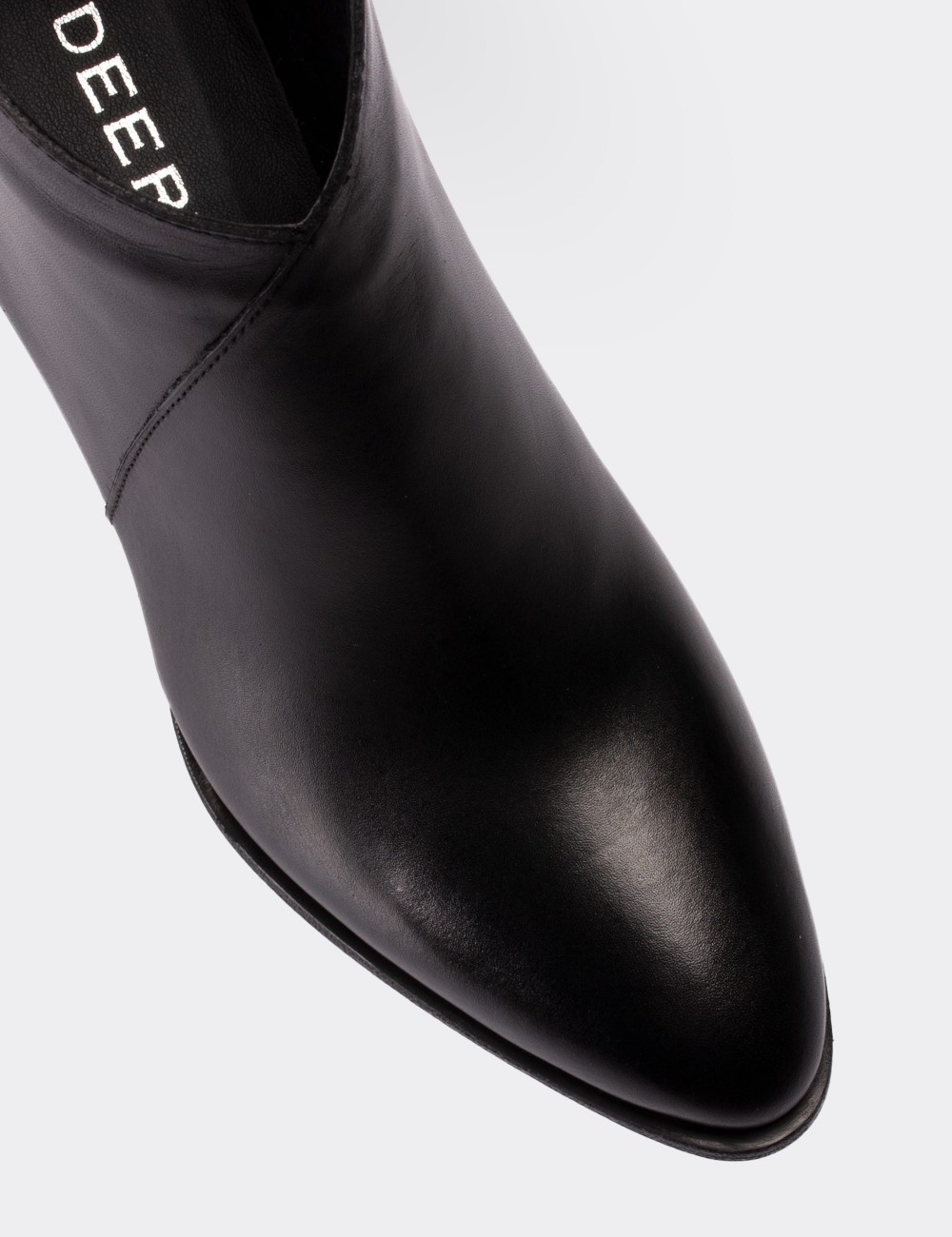 Black  Leather  Boots - E4461ZSYHC02